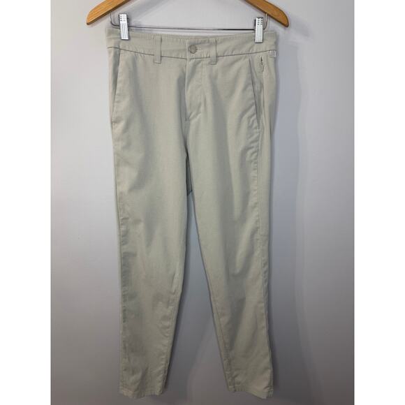 Lululemon Commission Slim-Fit Chino Pant Men's 28x30 Grey Stretch - Picture 1 of 7